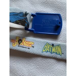 DC Comics Batman Joker Kids Belts 1982 Elastic Adjustable Snap Close 28” Vintage